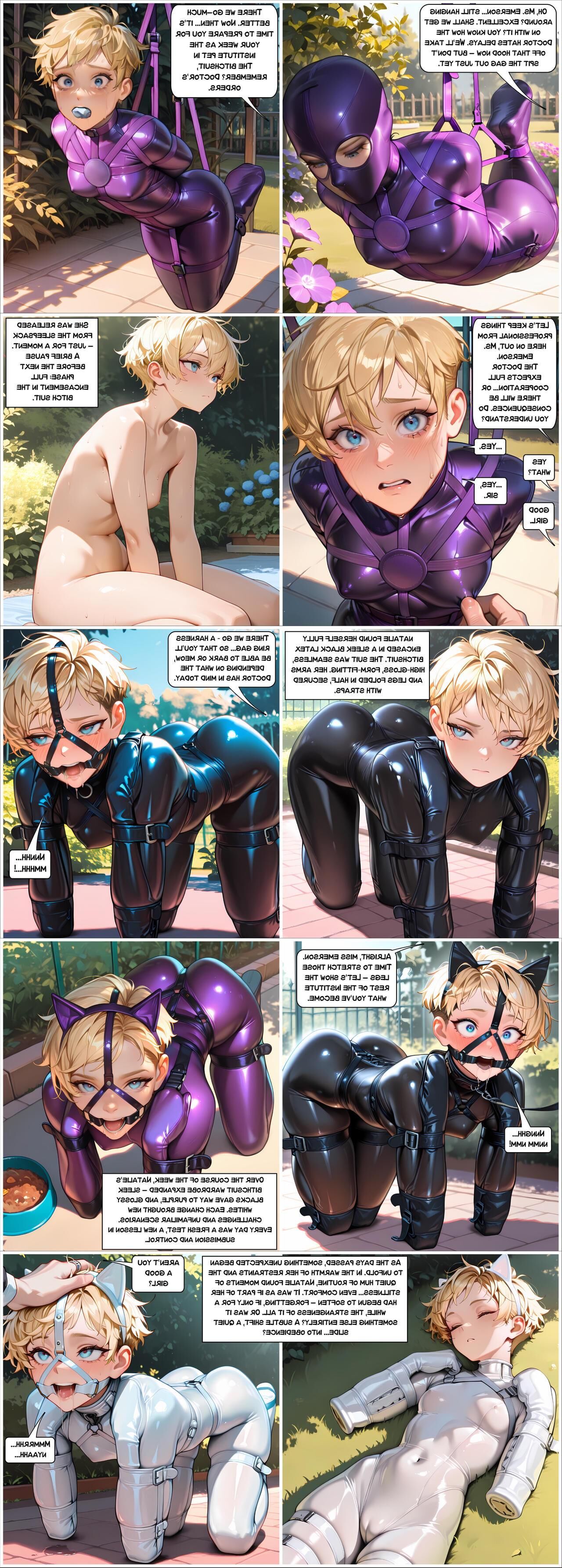 Bondage Cartoon & D women in BDSM troubles 