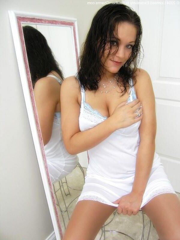 Violet White Full Slip, Lite Blue Bra & Pantyhose