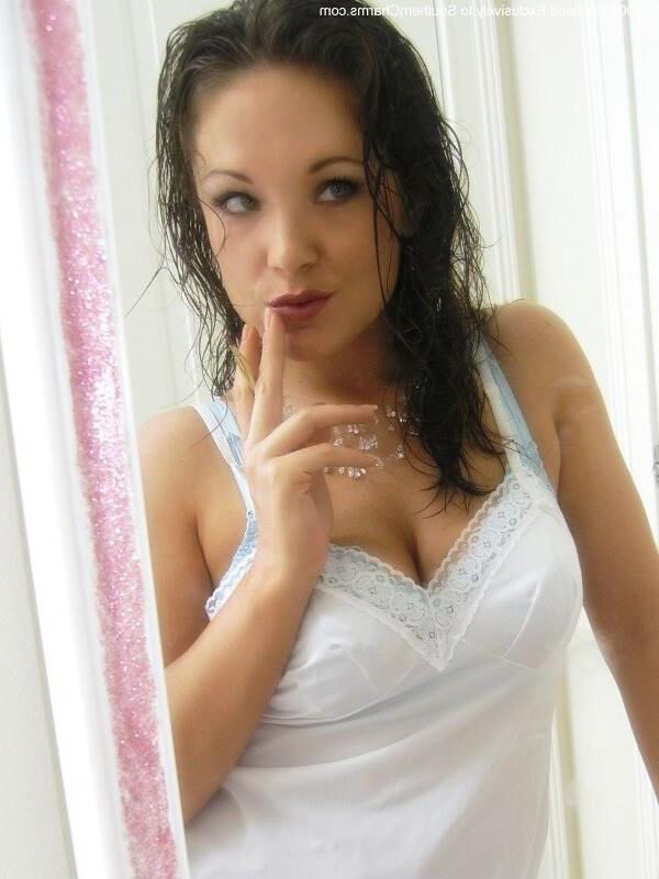 Violet White Full Slip, Lite Blue Bra & Pantyhose